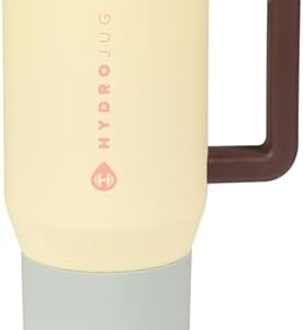 HydroJug Traveler - 20 oz Water Bottle with Handle & Flip Straw