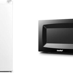 Midea WHS-109FW1 PMB Countertop Microwave Oven with Sound On/Off, ECO Mode