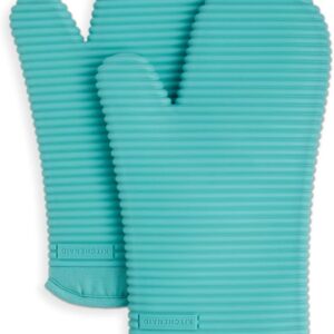 KitchenAid Ribbed Soft Silicone Oven Mitt Set