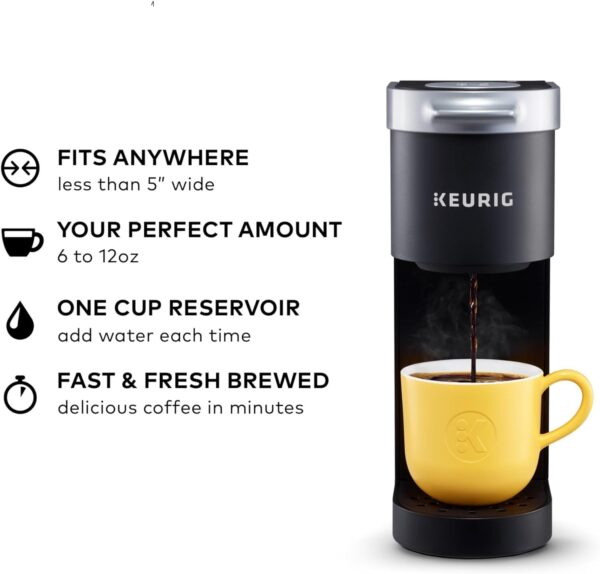 Keurig K-Mini Single Serve K-Cup Pod Coffee Maker, Perfect for Small Spaces, - Image 2
