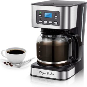 Taylor Swoden 12-Cup Programmable Coffee Maker