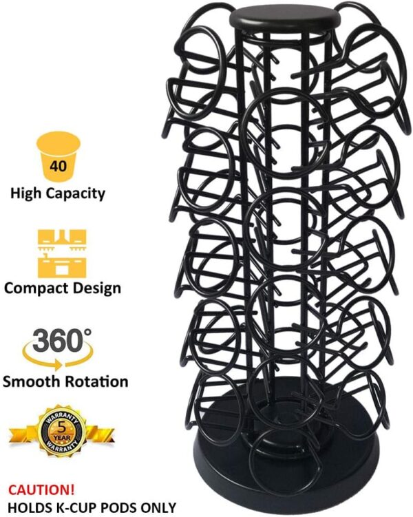 K Cups Holder & Coffee Pods Storage Organizer Stand - Image 2