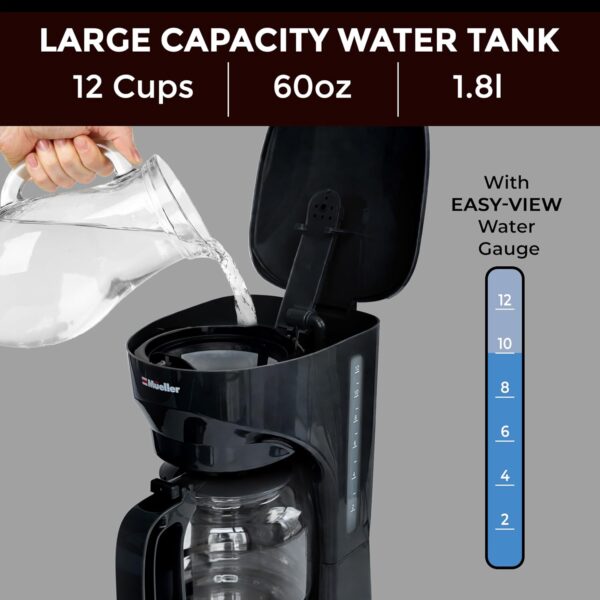 Mueller 12-Cup Drip Coffee Maker - Image 3