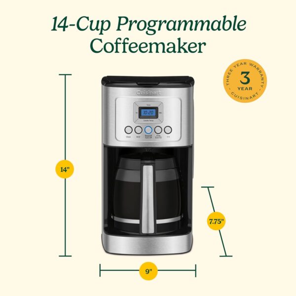 Cuisinart Coffee Maker, 14-Cup Glass Carafe - Image 6