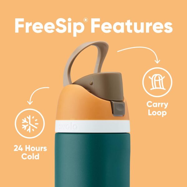 Owala FreeSip Insulated Stainless Steel Water Bottle with Straw for Sports, Travel, and School - Image 4