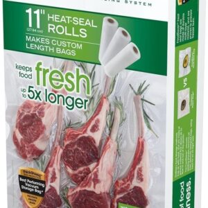 FoodSaver Custom Fit Vacuum Sealer Bags, 11 x 16\' (Pack of 3)