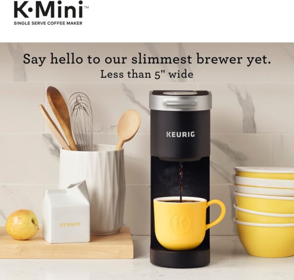 Keurig K-Mini Single Serve K-Cup Pod Coffee Maker, Perfect for Small Spaces, - Image 3