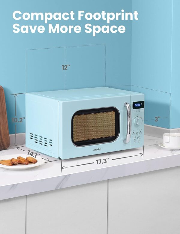 Retro Small Microwave Oven With Compact Size - Image 2