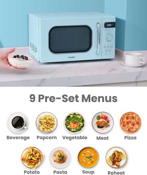 Retro Small Microwave Oven With Compact Size - Image 3