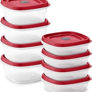 Rubbermaid 16-Piece BPA-Free Plastic Food Storage Set