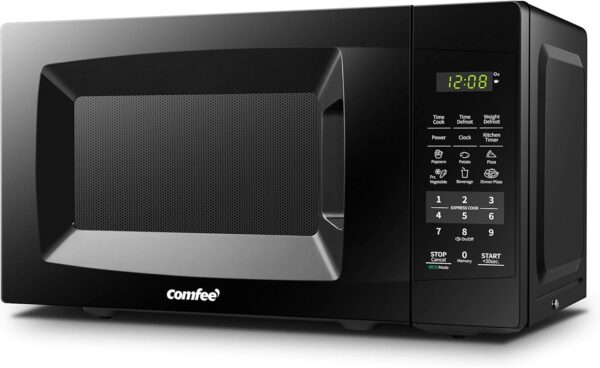 DECKER Compact Refrigerator & Countertop Microwave Oven with Sound On/Off - Image 5