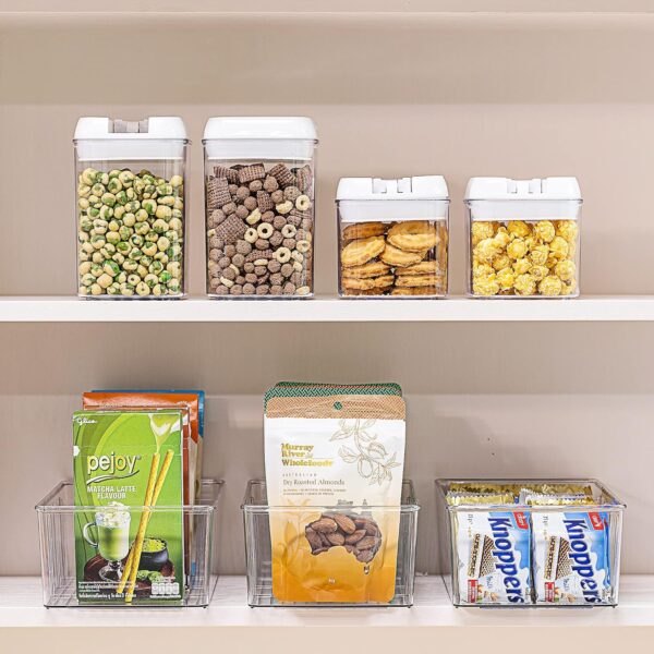 Vtopmart 8 Pack Food Storage Organizer Bins for Pantry, Kitchen, Fridge, Cabinet Organization and Storage - Image 4